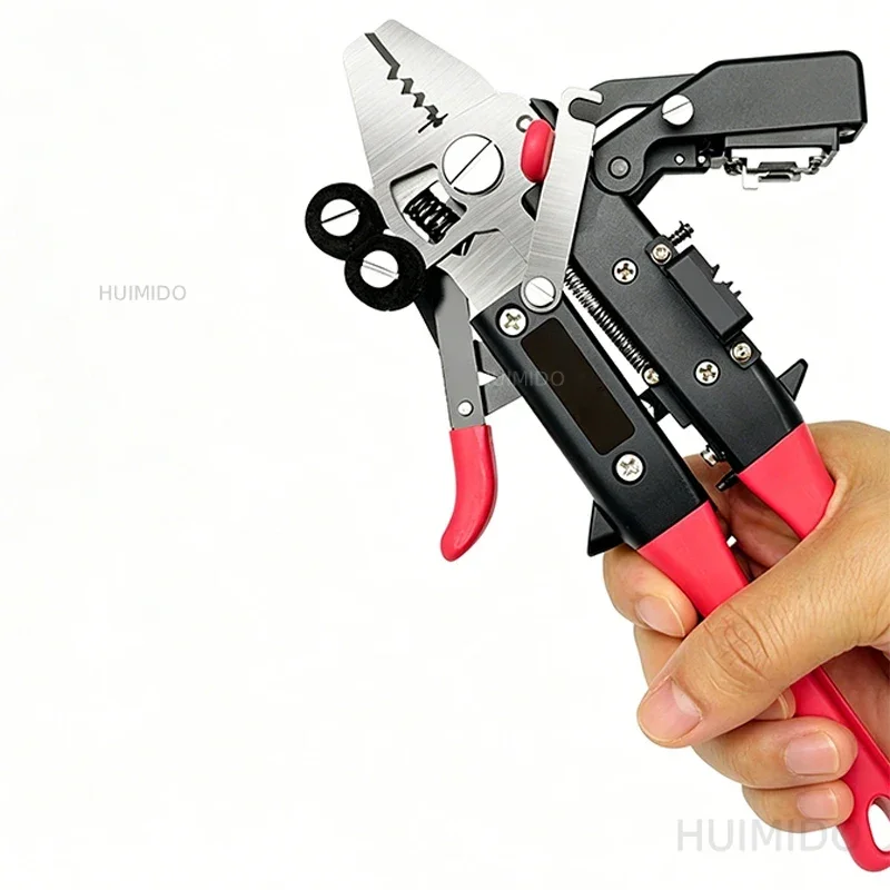 MC-16 All-in-One Fiber Stripper and Cutter, Combination Stripping and Cutting Tool, Scissors, Cleaning Pads, and One-Step Fiber
