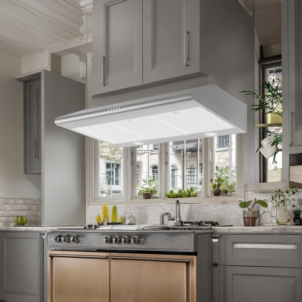 ALK 80cm電動ステンレス製レンジフード、キッチン家庭用電気調理器フード