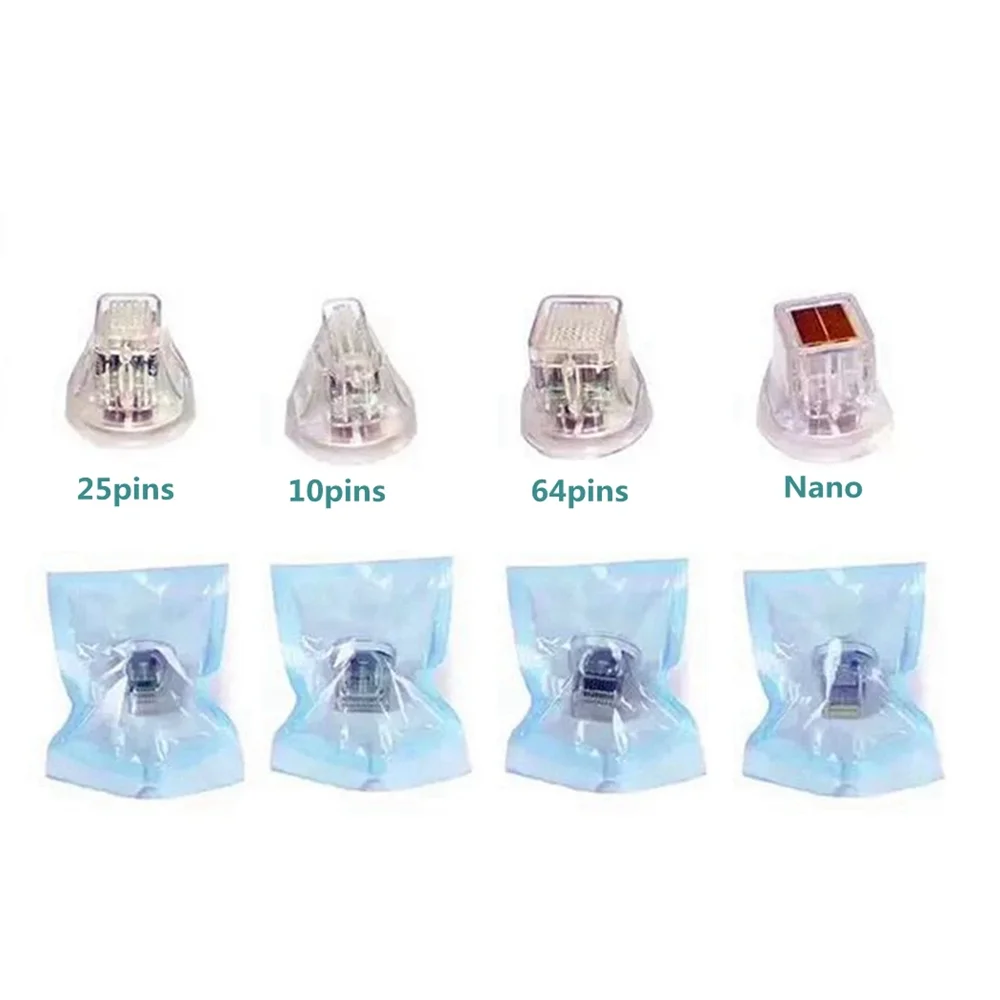 1/10PC Blaue Isolierte RF-Microneedling-Kartusche, Verbrauchsmaterial, Vergoldet, 10/25/64 Nadeln, Nano-Kartuschen für Tattoo-Zubehör – Detail 6