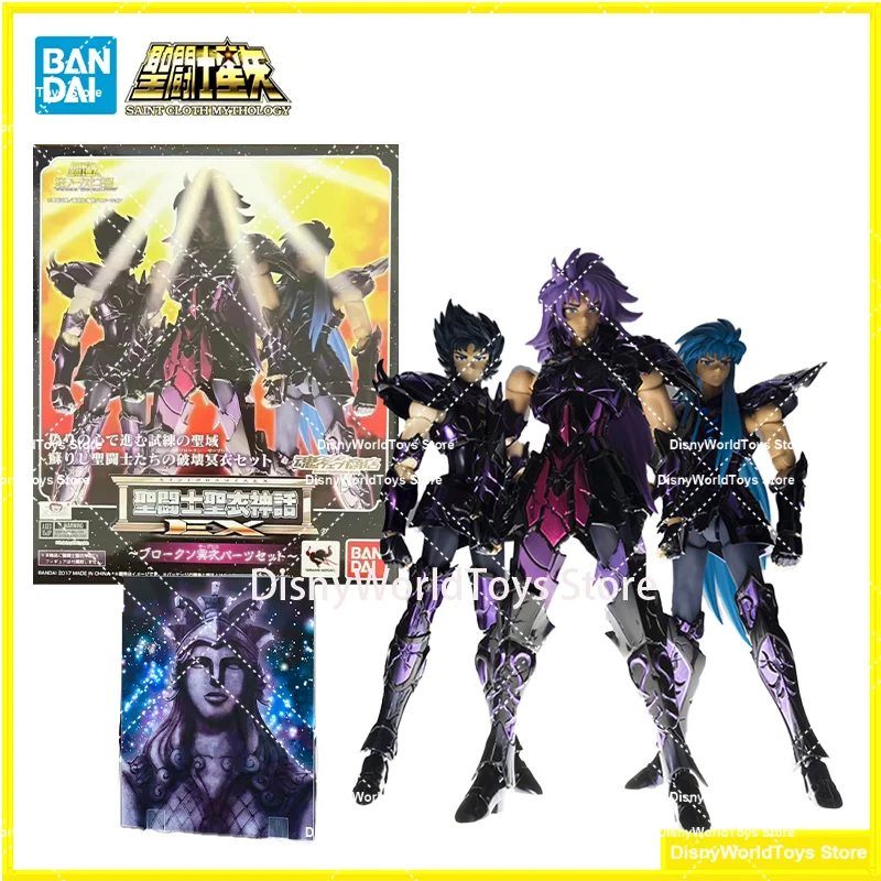 100% Original BANDAI Saint Cloth Myth EX Broken Suplice piezas Set en Stock Anime colección de figuras de acción modelo Juguetes