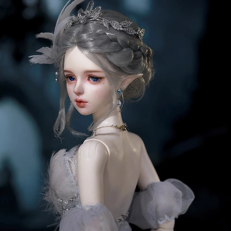 bjd fashion ghost knife Haiqin Smoke ice Princess doll, fashion costume designer makeup joints body, shoes and wig 60cm