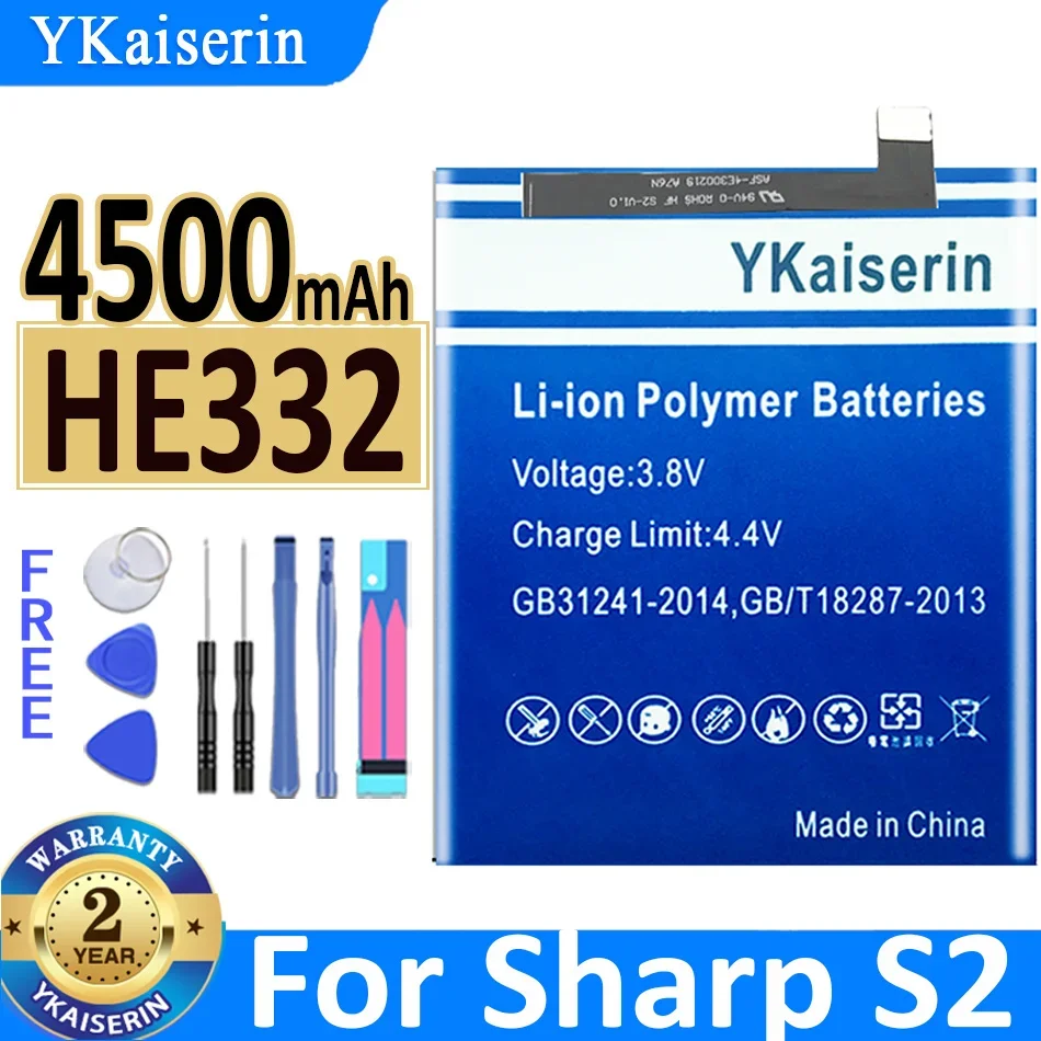 YKaiserin Battery For Sharp S2 FS8018 S3 Mini S3mini/Z3 L900S FS8009/EM-One S01SH/VR-BLZ7 VR-BLZ9 VR-BL1 BTL226U/SH30 SH28/PV300