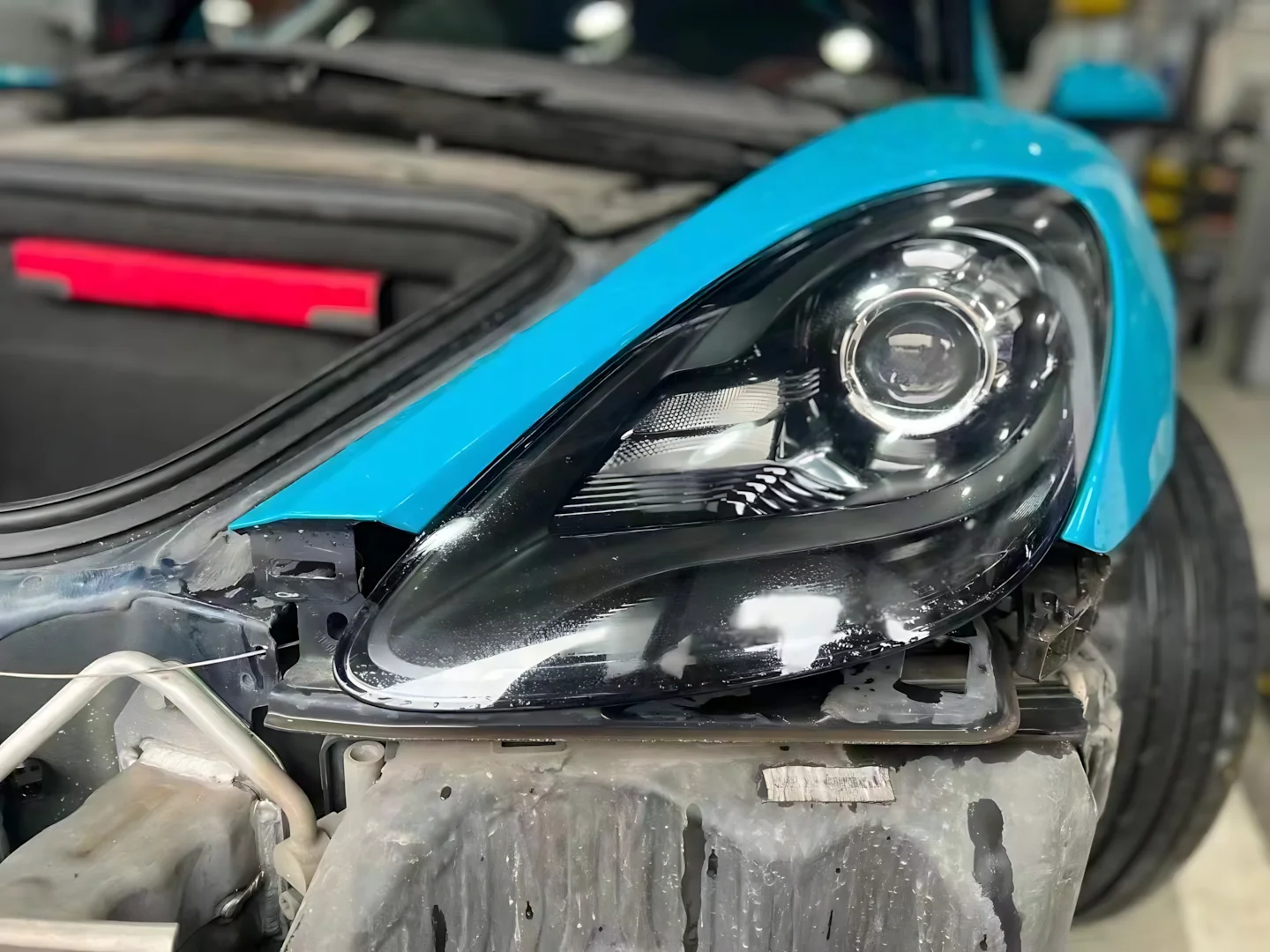 2016-2023Cayman Boxster 982 New High Brightness 6000K Matrix LED Headlights 12V