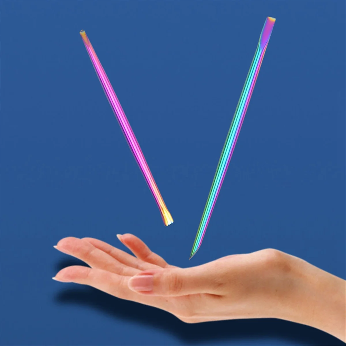 الفولاذ المقاوم للصدأ الملونة لينة الفخار الطين النحت أداة الطين النقش أداة DIY بها بنفسك بوليمر كلاي النمذجة أدوات نحت HOT