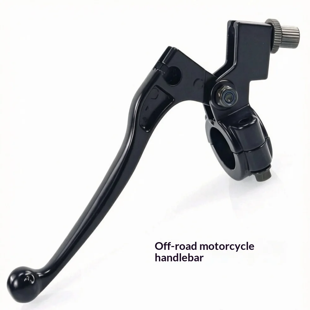 Acessórios para Moto Off-Road e Quadriciclo: Manete de Embreagem Esquerdo e Manopla de Freio para Mini Moto de Terra 50-125cc CRF