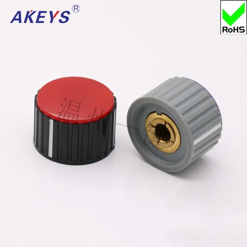 10 pcs KYZ-25-6.0 potentiometer rubber plastic color hat welding machine commonly used current adjustment knob switch