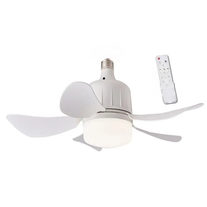 

Kids Ceiling Fan With Light LED Light Ceiling Fan With Remote Creative Fan Light Bulbs With 3 Light Modes Enhances Atmosphere