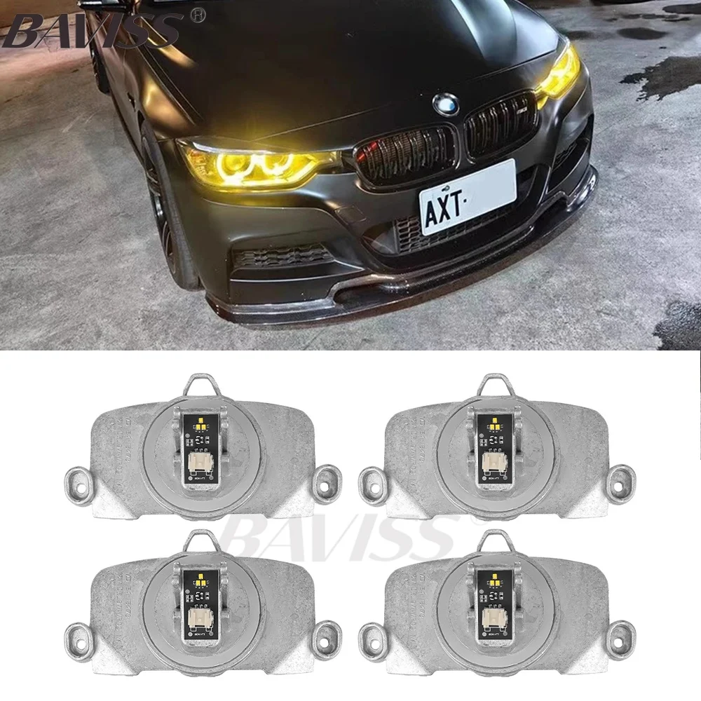 

Yellow Angel Eyes Light for BMW 3 Series F30 F31 F34 Pre-facelift Xenon Headlight 2013-2015 Daytime Running Light Red Blue Amber