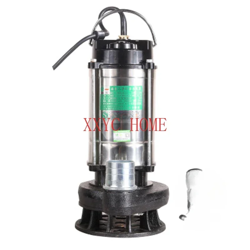 

220V Stainless Steel Submersible Pump Agricultural Pumping Garden Tools Underwater Sewage Self-priming Pump Drainage Lrrigation