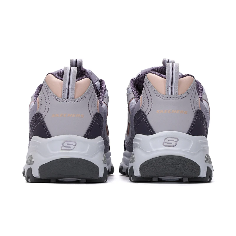 Skechers รองเท้าผู้หญิงรองเท้าลําลองพื้นหนานมชาหมีรองเท้าผ้าใบรองเท้าแพนด้า/ขนาด 37 ขึ้นไปแนะนําในการใช้ครึ่งขนาด 13143-Lav