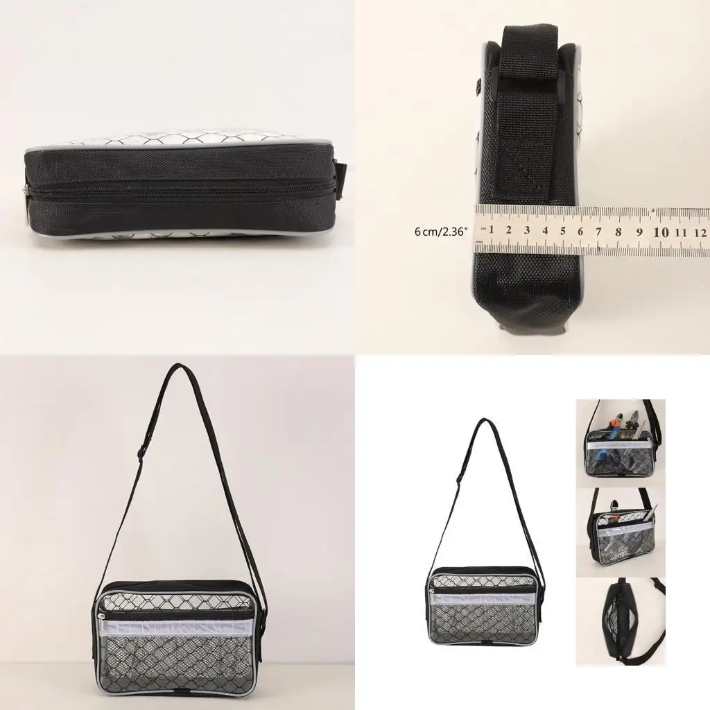 

D46D Антистатический прозрачный ПВХ Очистка на плечах инженер инженер Инструментальный инструмент Поставьте компьютерные в для