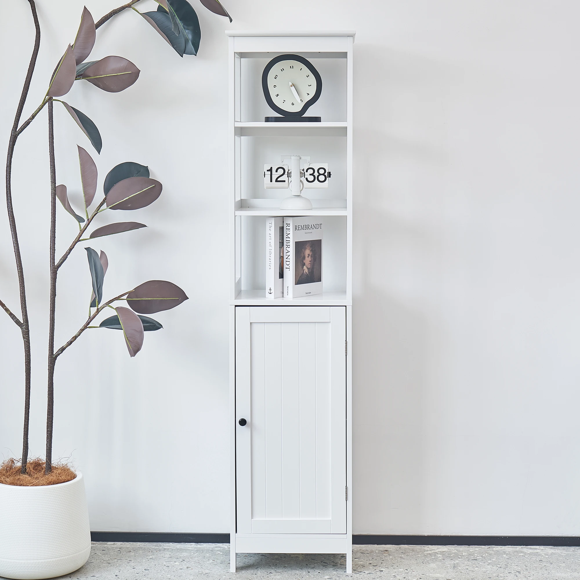 Storage Cabinet Cabinet Simple Fashion Wholesale Modern Style Free Standing Four-Layer Storage Drawers Bathroom Furniture