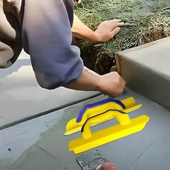 Drywall Corner เครื่องมือ เกรียงด้านนอกด้านในพร้อมด้ามจับแบบนุ่ม Drywall และฉาบปูนมุมเกรียงเกรียงคอนกรีตเพื่อประสิทธิภาพ