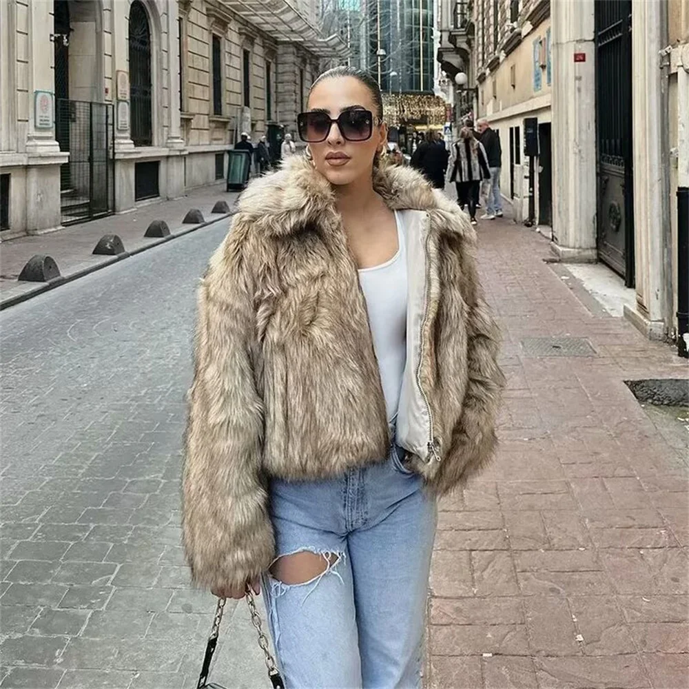 

Women's Fashionable Old Money Style Versatile Warm Jacket Winter New Collection Collar Long Sleeve Coat