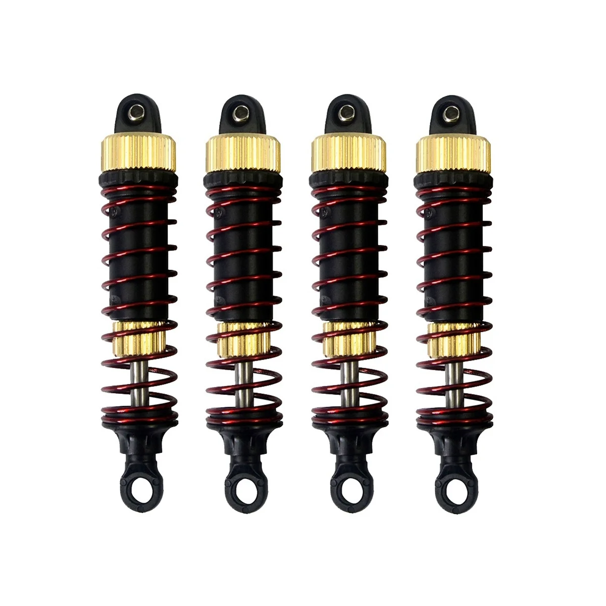 

4Pcs Shock Absorbers Damper for Xinlehong 9130 9135 9136 9137 9138 Q901 Q902 Q903 1/16 RC Car Parts Accessories