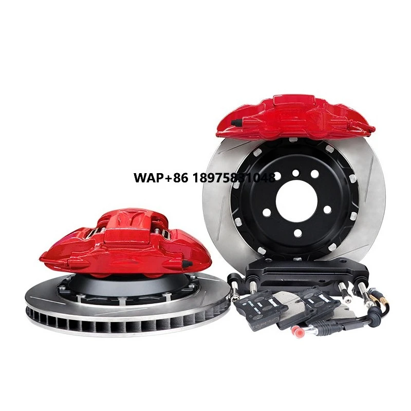 

Wholesale Customized Brake Systems Pads Disc Brake Caliper 4 Piston Big Brake Kit for Bronco Prado Wrangler
