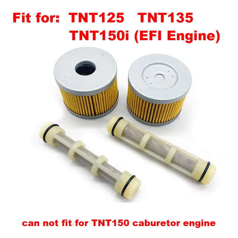 

Картридж масляного фильтра мотоцикла, сетка масляного фильтра для двигателя Benelli TNT125 TNT135 BN125 BN TNT 125 135 TNT150i EFI Tornado 125