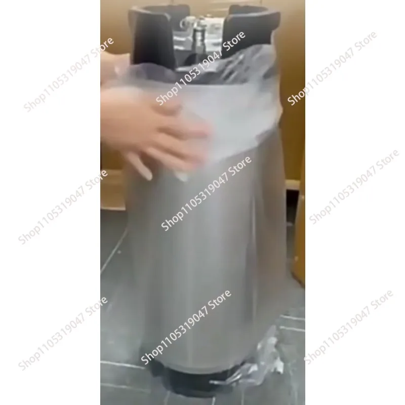 Rubber Handle Corny Beer Keg, Stainless Steel, Keg, Keg, Leak Proof Lid, Soda Barrel, Home Brew, 19L Premium