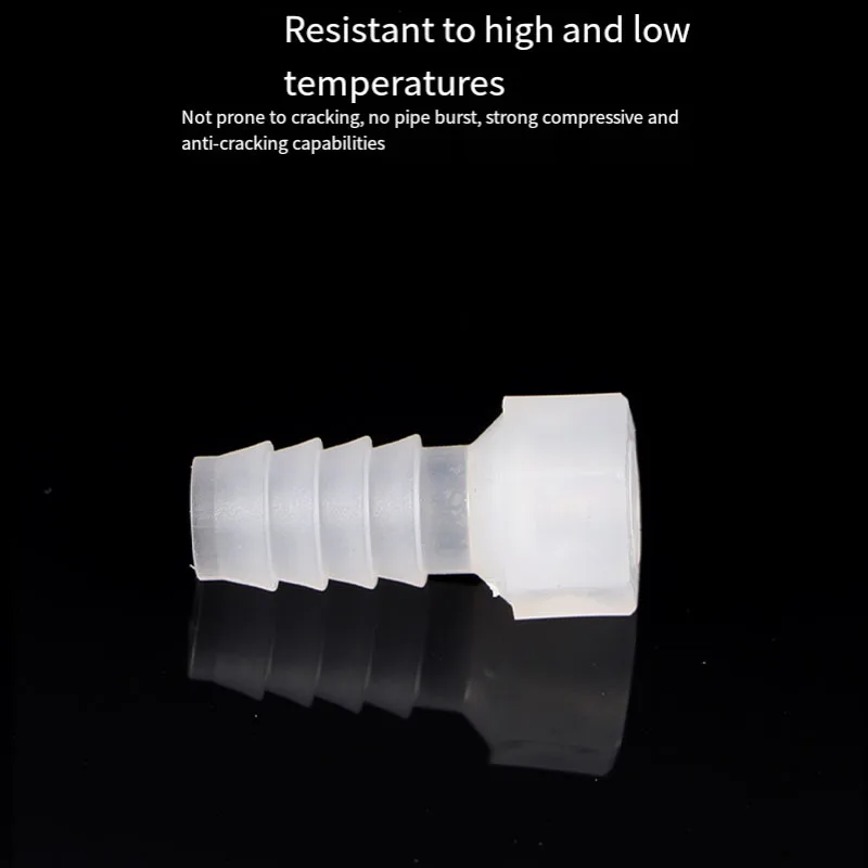 1/2/3/4/6 Point Plastic Barbed Female Thread Fitting | Leakproof Quick Connector for Water/Air/Oil Hose | Multi-Size Kit