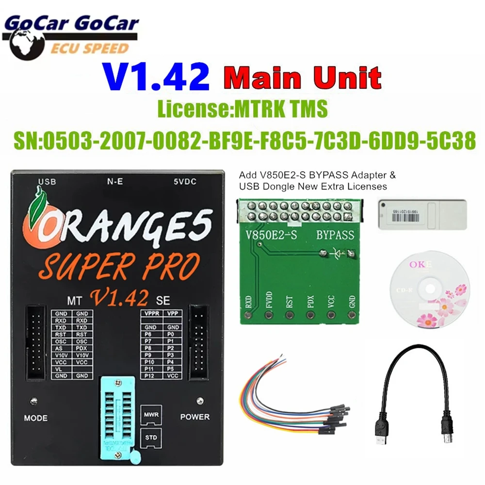 أفضل جودة أداة برمجة Orange 5 الإصدار V1.42 ECU مناسبة لأكثر مرخصًا لتويوتا لسوزوكي وما إلى ذلك #1