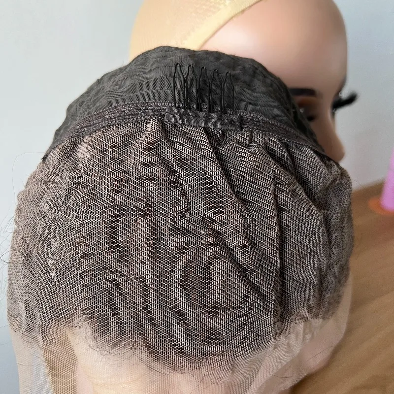 Premium Afro Kinky Curly Human Hair 13x4 Lace Frontal Ear To Ear Glueless Wigs for Women #4 6'' 180% Density Remy Hair Wigs - view 5