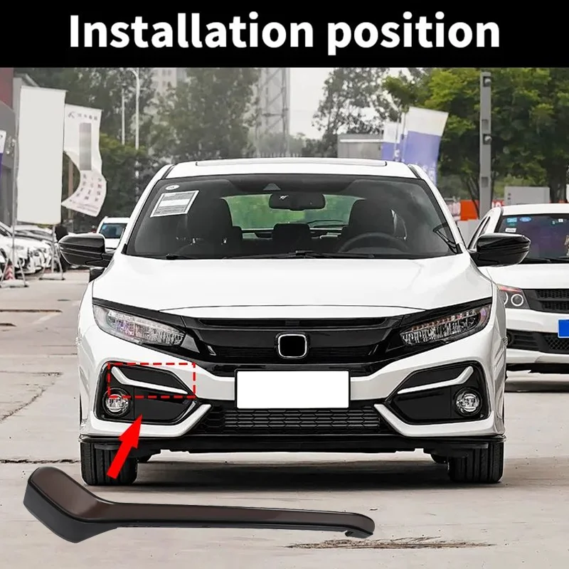 Suitable for 2020-2022 Year Civic Hatchback daytime running lights rear bumper lights fog lamp assembly accessories