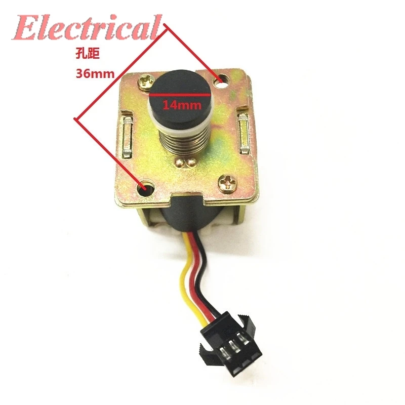 1pc DC 3V Assorbimento Elettrovalvola autoadescante Foro di montaggio sinistro Protezione antincendio Accessori di accensione per cucina a gas