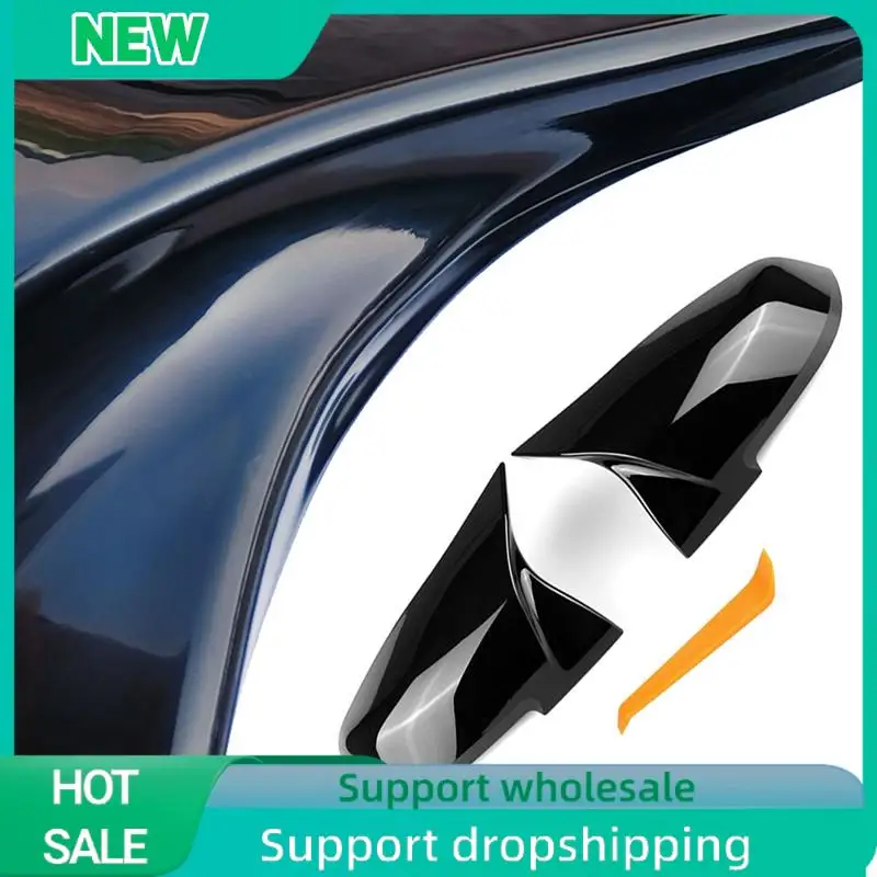 

A04E-Rear View Mirror Cover Replaceable Material ABS Horn For BMW Rearview Mirror Shel For BMW 1234 Series X1/F30
