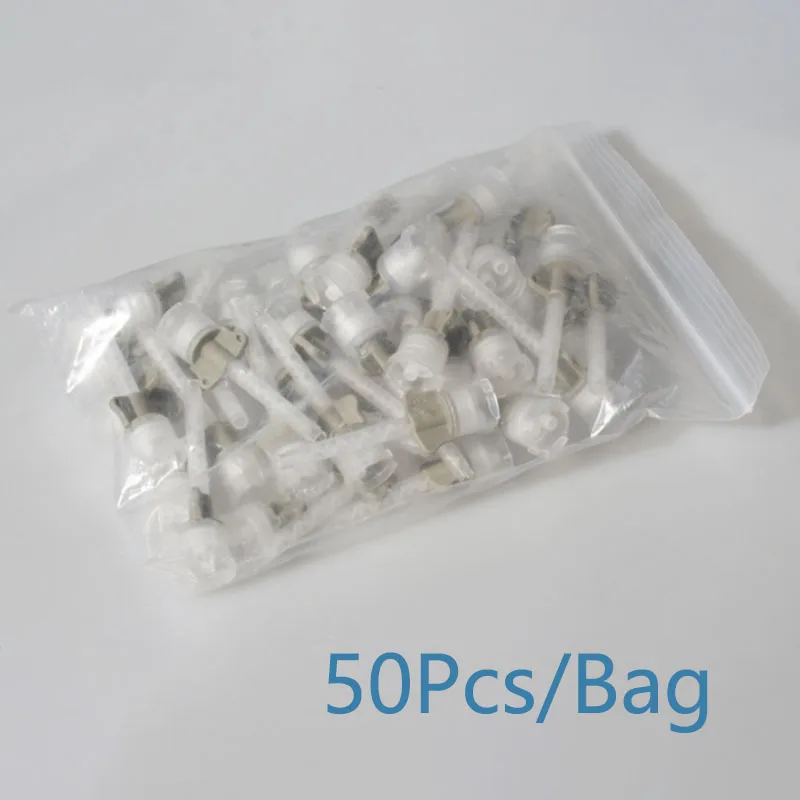 

50 шт./упак. Стоматологические смесительные наконечники для оттискных материалов, одноразовые, силиконовые, резиновые, стоматологические расходные материалы