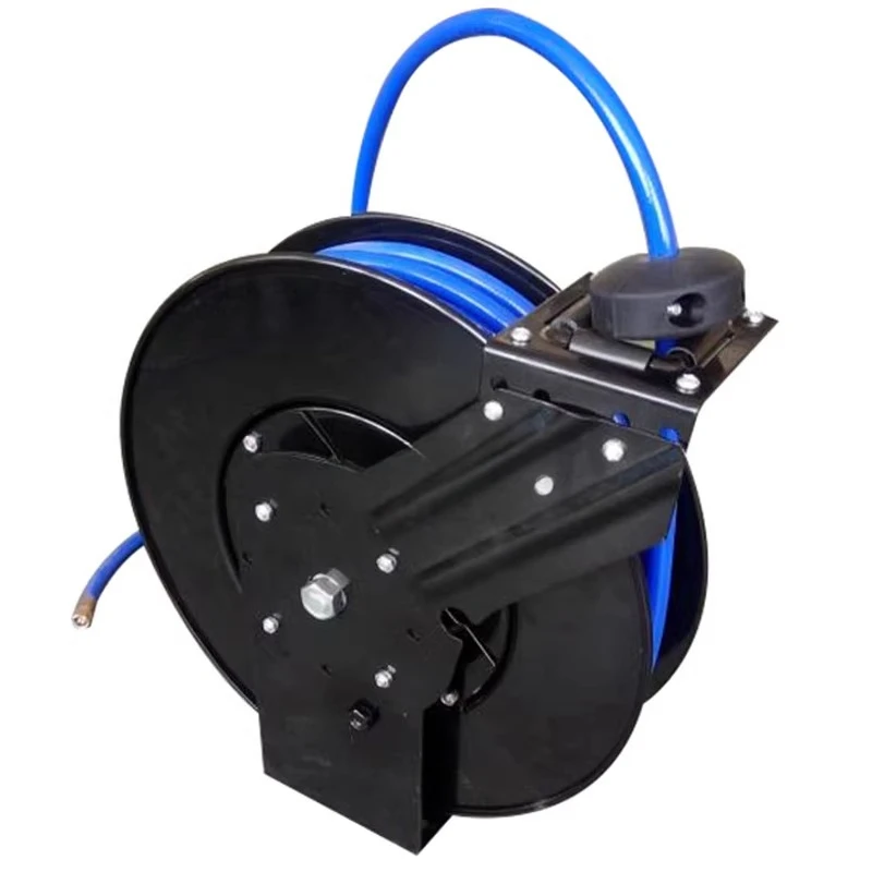 

Auto Repair Pneumatic Tools Automatic Telescopic Reel Air Drum 30m Trachea Recycler Iron Disc Air Wheel Base