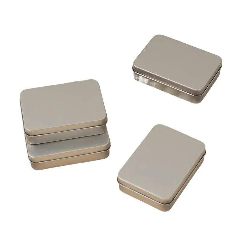 Tragbare Schmuckschatulle aus Blech für Ringe, Ohrringe, Halsketten, Mini-Metallbehälter für verschiedene Zwecke – Detail 6