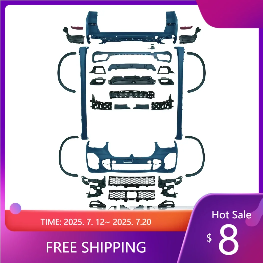 

High Quality Body Kit Modification for X5 G05 F95(2019-2022) Upgrade to M-tech Body Kit Modification