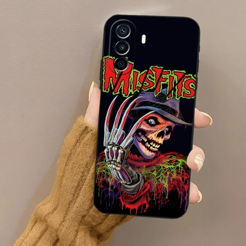 The Misfits Glenn Danzig Phone Case Funda For Huawei P30 P40 P50 P10 P20 Lite Mate 40 Pro Plus Psmart Z 6 7 5 Back Cover