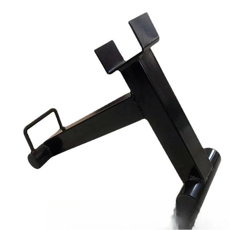 

Barbell piece changer Quick change hard pull piece change Barbell piece change bracket Full film Barbell jack