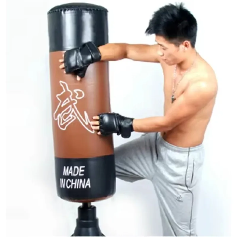 

Leekon Profession Коммерческий тренажерный зал Боксерский мешок из искусственной кожи Отдельно стоящий мешок с песком