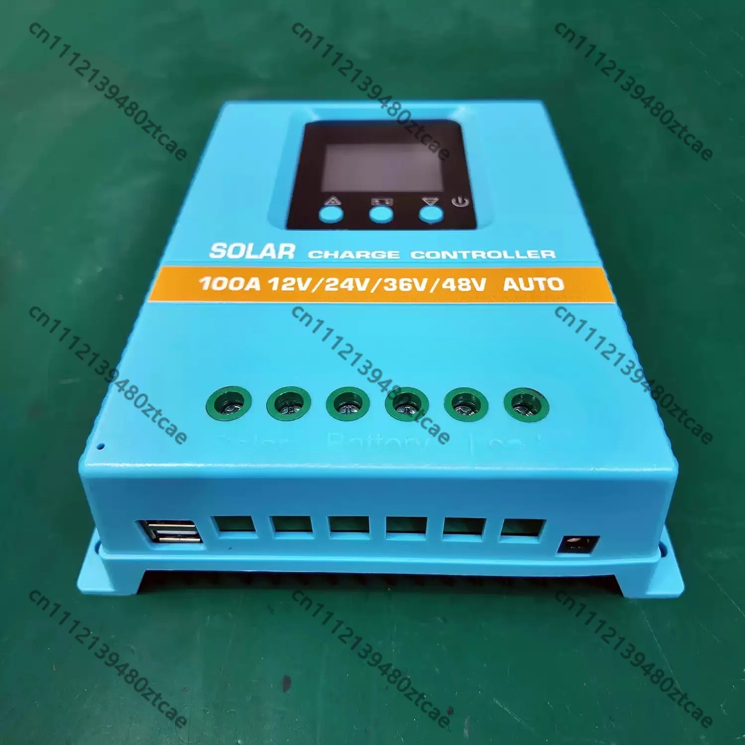 High Power Solar Charge Discharge Controller 12V 24V 36V 48V 100A Adjustable Parameter LCD Display With USB Port