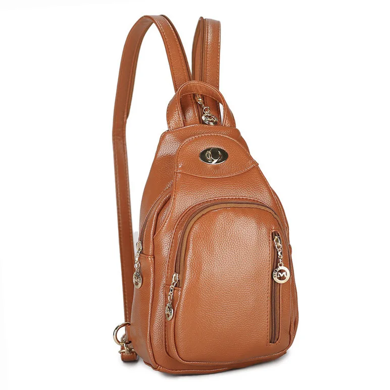 Zaino Casual da donna zaini in pelle Pu di alta qualità zaini da viaggio borsa a tracolla multifunzione borsa a tracolla per ragazze bagpack