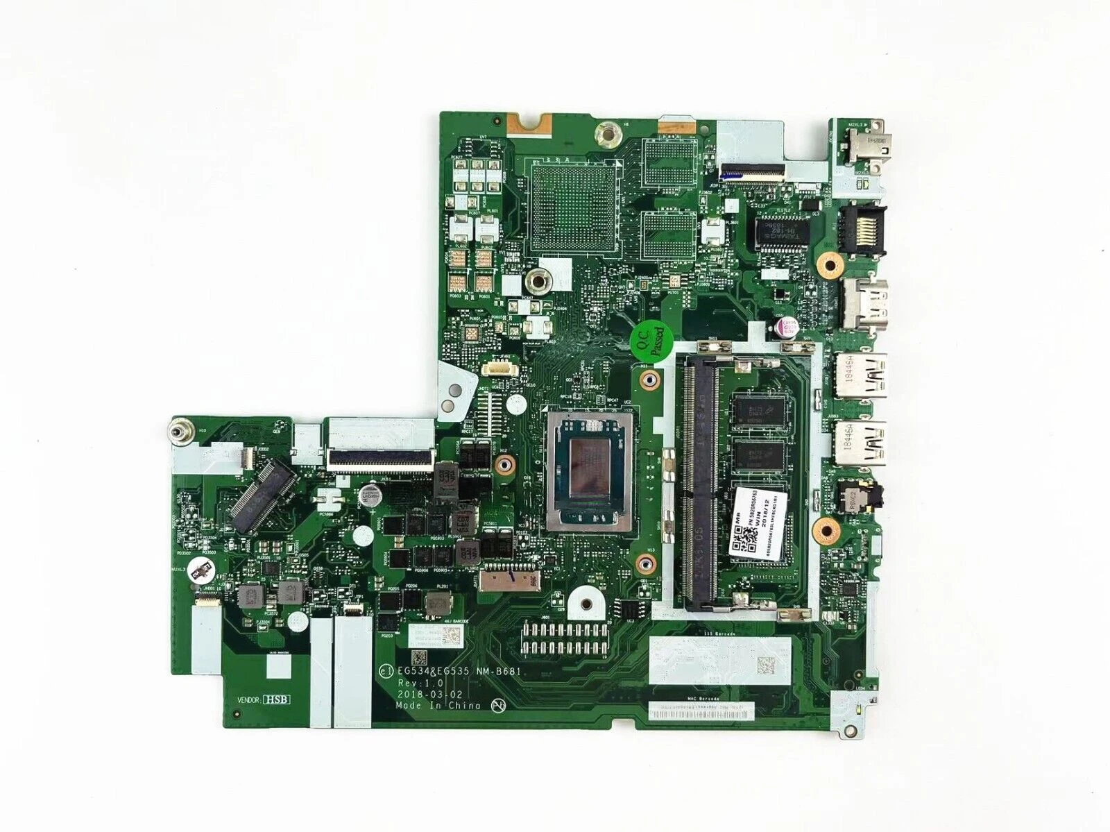 NM-B681 for Lenovo 330-15ARR Main Board