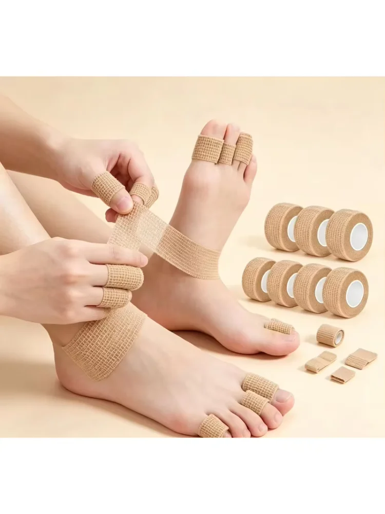 6 Pack Hot Selling Bandage Finger Protection Toe Protection Toe Protection For Fitness Basketball Running Convenient use