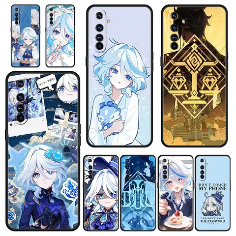 Genshin Impact Bella Furina Caso Per Realme 12 11 10 9 8 5G 7 6 GT5 GT3 GT2 Pro Plus C21 C11 C25 C35 GT Neo 2 3 3T 5 Copertura