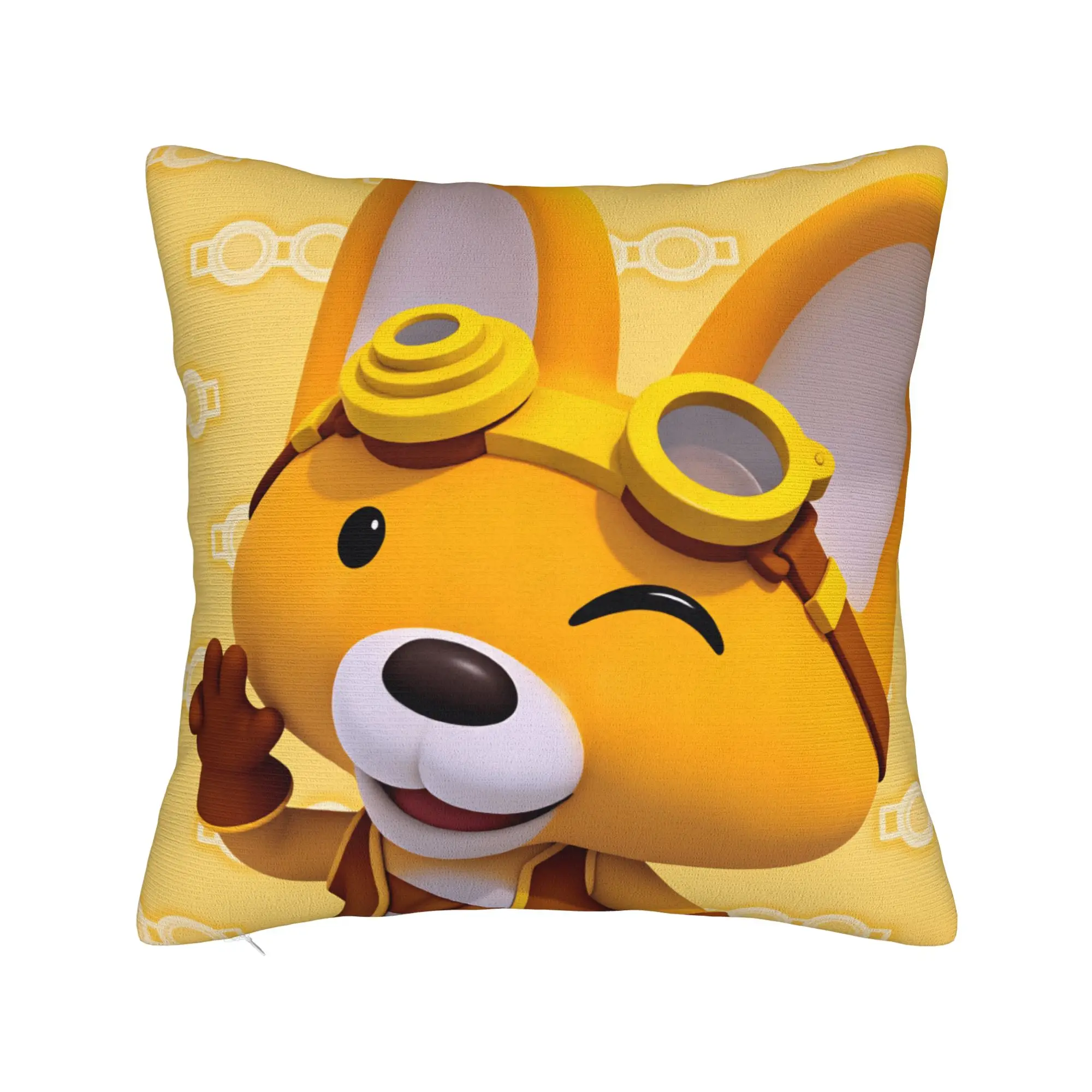 Cartoon P-PororoS Pillow Cover  Morden Pillow Case For Sofa Bedroom Home Decor Soft Pillowcases Gift