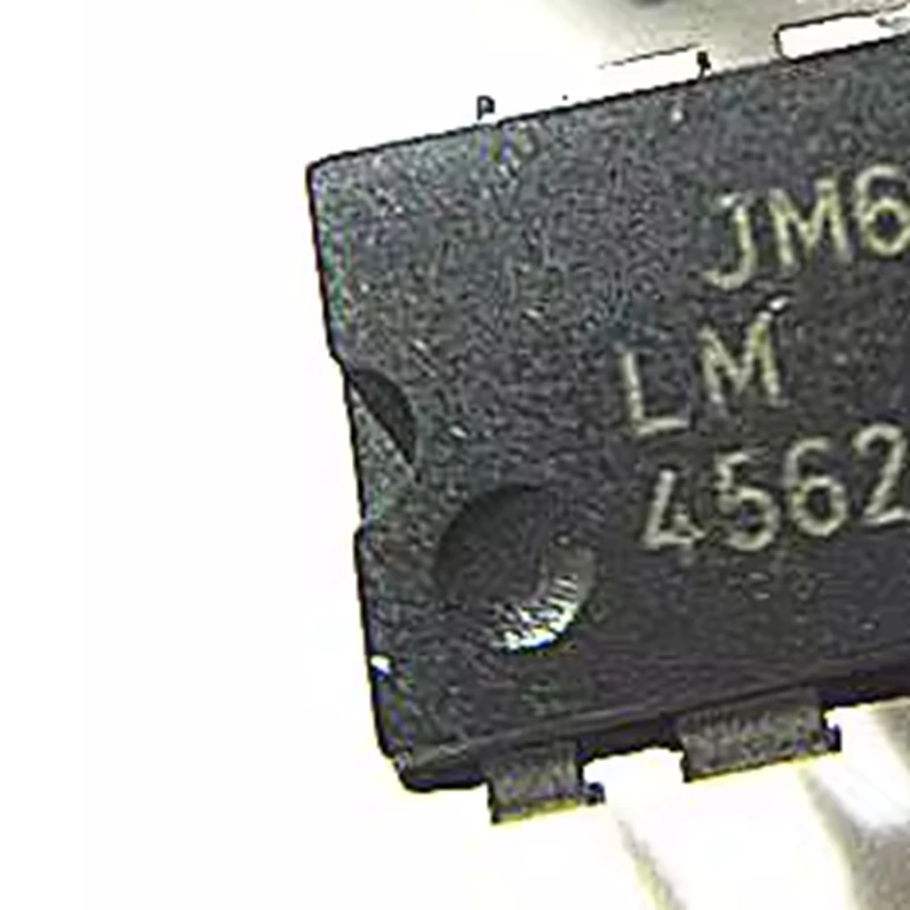 LM4562NA dual operational amplifier, upgradeable to NE5532, JRC4558, high-end audio grade