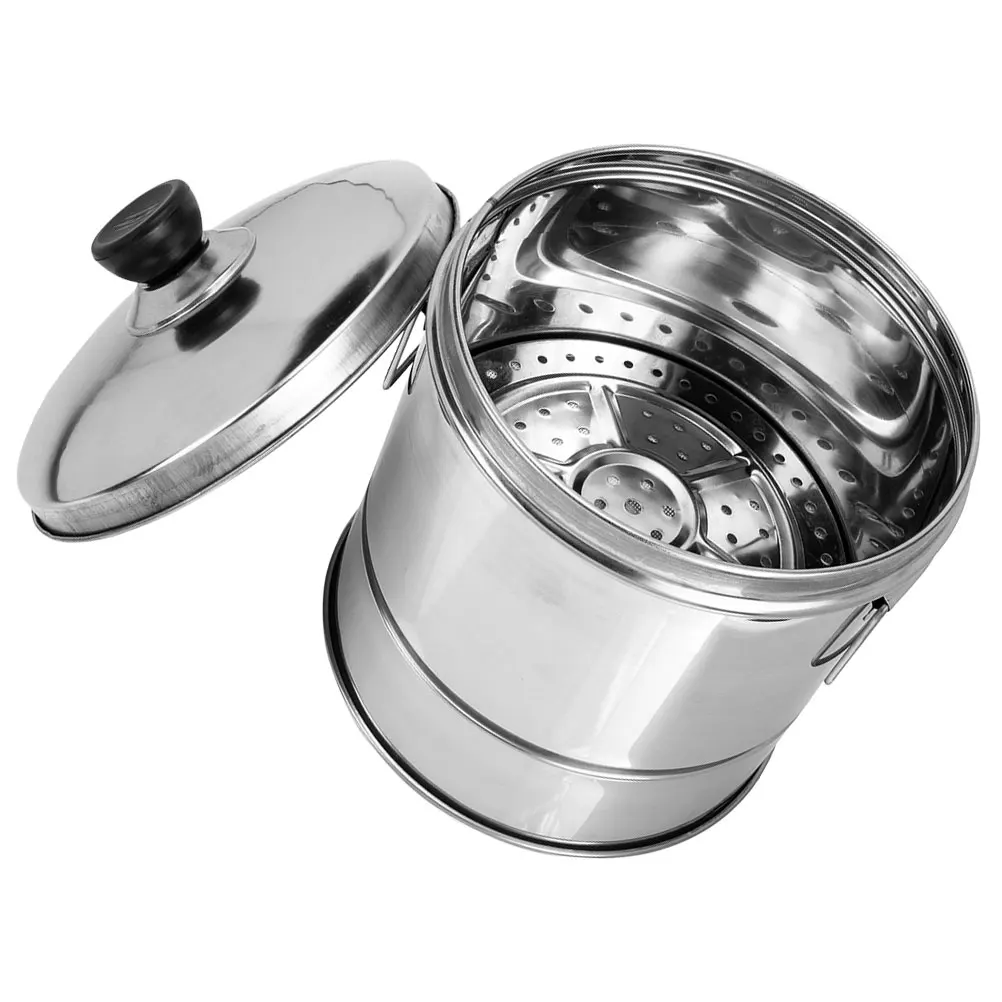 

Large Capacity Steamed Rice Bucket Stainless Steel Steamer Pot For Sushi Rice Container Kitchen Cookware Home Supplies