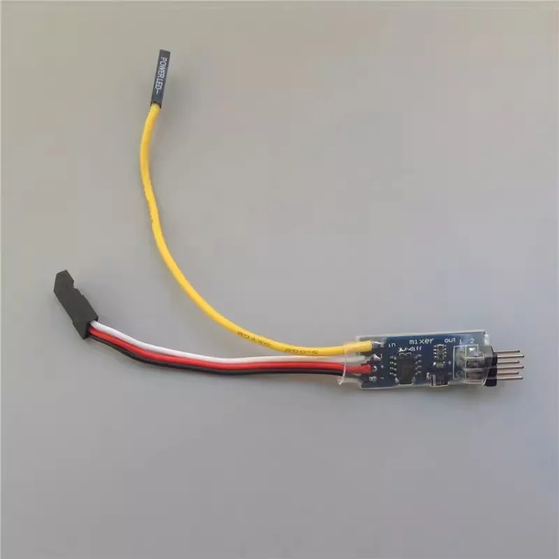 Three-Channel Six-Channel Board Dual Motor Esc Tank Rc Boat Turning Differential Hybrid Controller