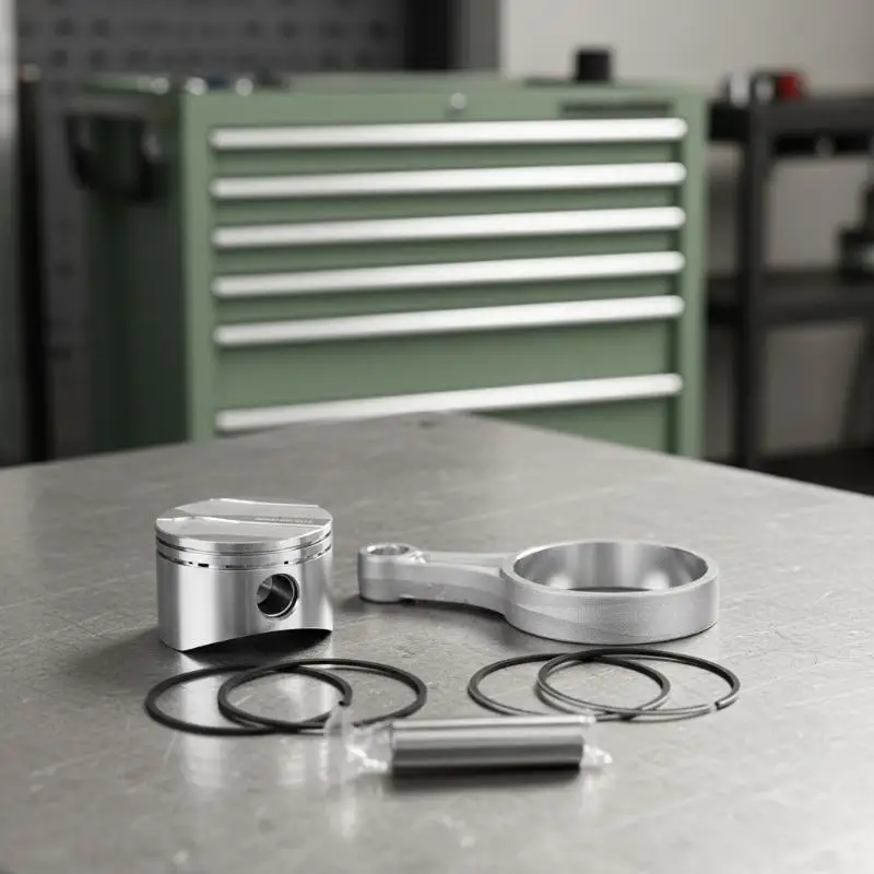 

Refrigeration Compressor 4PES12 Connecting Rod Piston Set High Quality For Maintenance and Repair