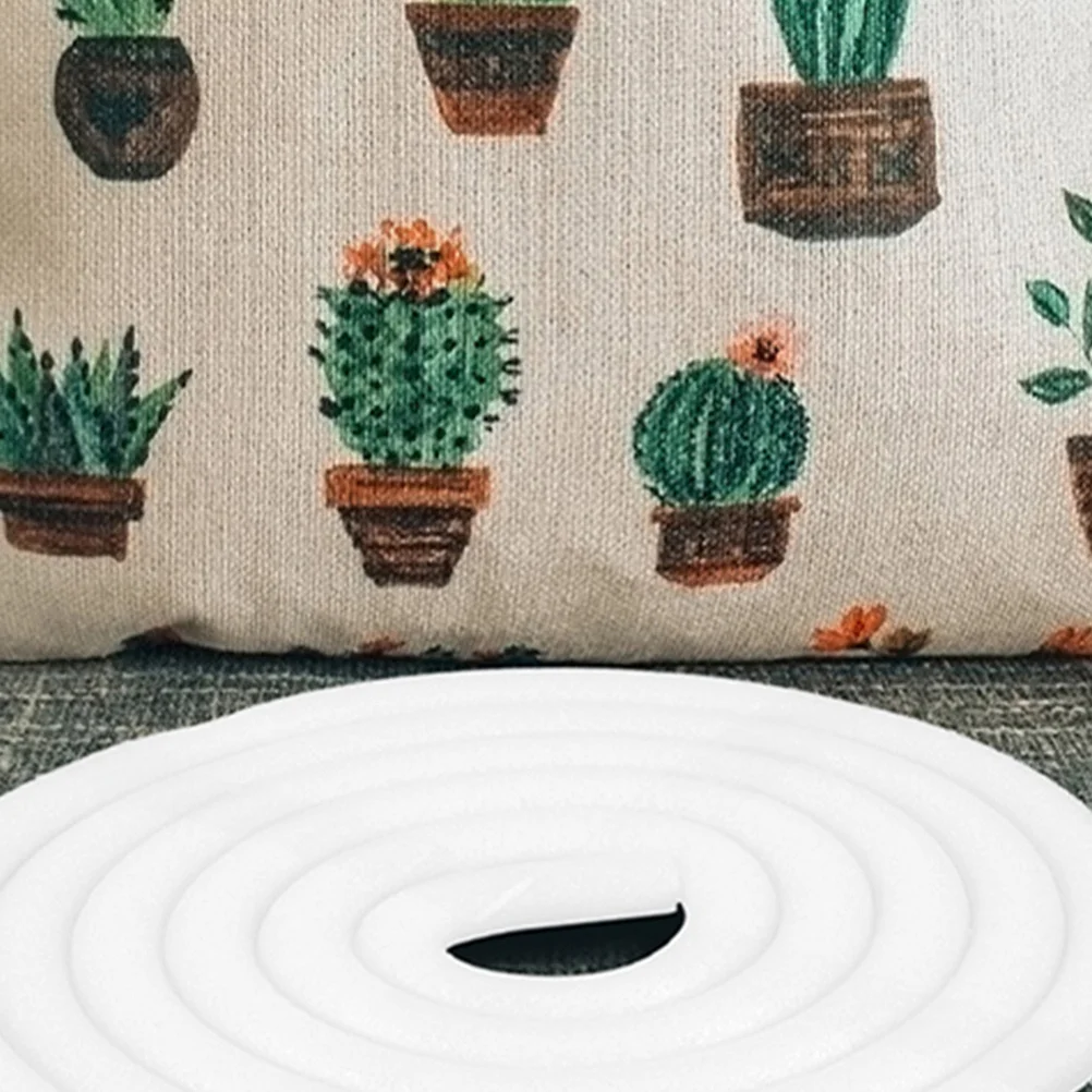 

4 Meters 3Cm Diameter Sofa Fixing Foam Anti-Slip Pad For Furniture Legs Waterproof Seal Strip Tape Foam Seal Strip