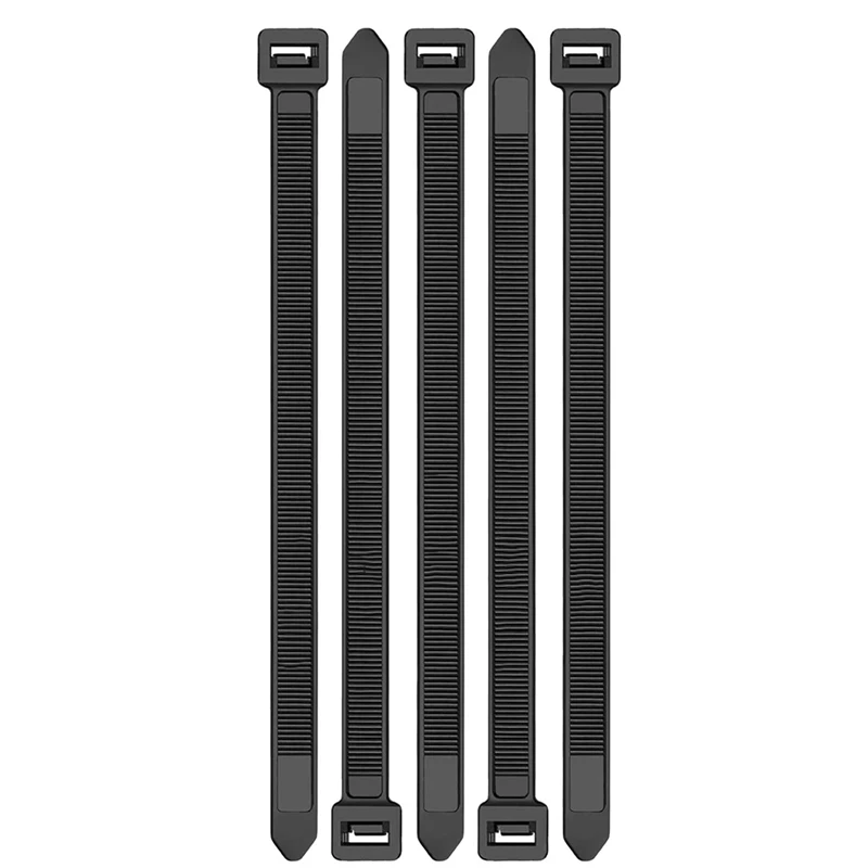 Zip Ties 12 Inch Heavy Duty Zip Ties with 120 Pounds Tensile Strength, Black Cable Ties, 100 Pieces-A68X