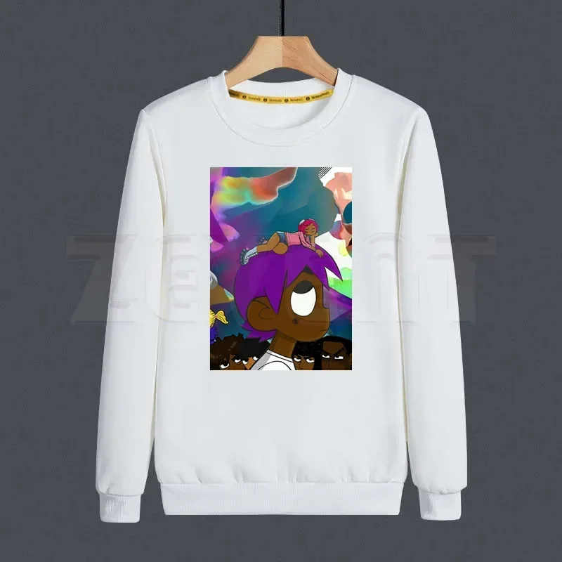 LIL UZI VERT Hip Hop Rapper Harajuku Solid Color Hoodies Fashion Men/Women Long Sleeve Hoodies StreetWear Sweatshirt