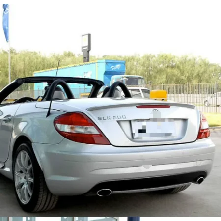 For Mercedes Benz SLK R171 rear lip spoiler tail wing SLK200 SLK300 350 automotive modifications 2004-2010 year