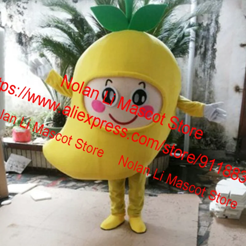 High Quality Mango Mascot Costume Cartoon Character Cosplay Birthday Party Masquerade Game Advertising Halloween Gift 592